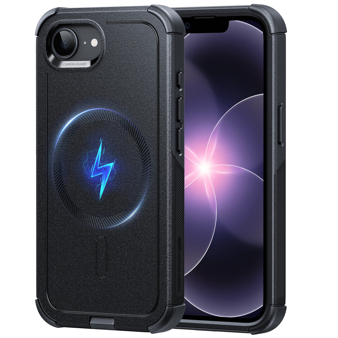 iPhone 17e Cyber Tough Magnetic Case - Black  Product type