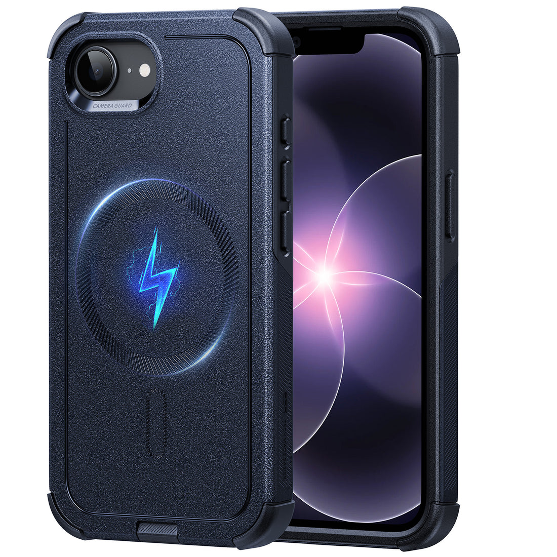 iPhone 17e Cyber Tough Magnetic Case - Navy Blue  Product type