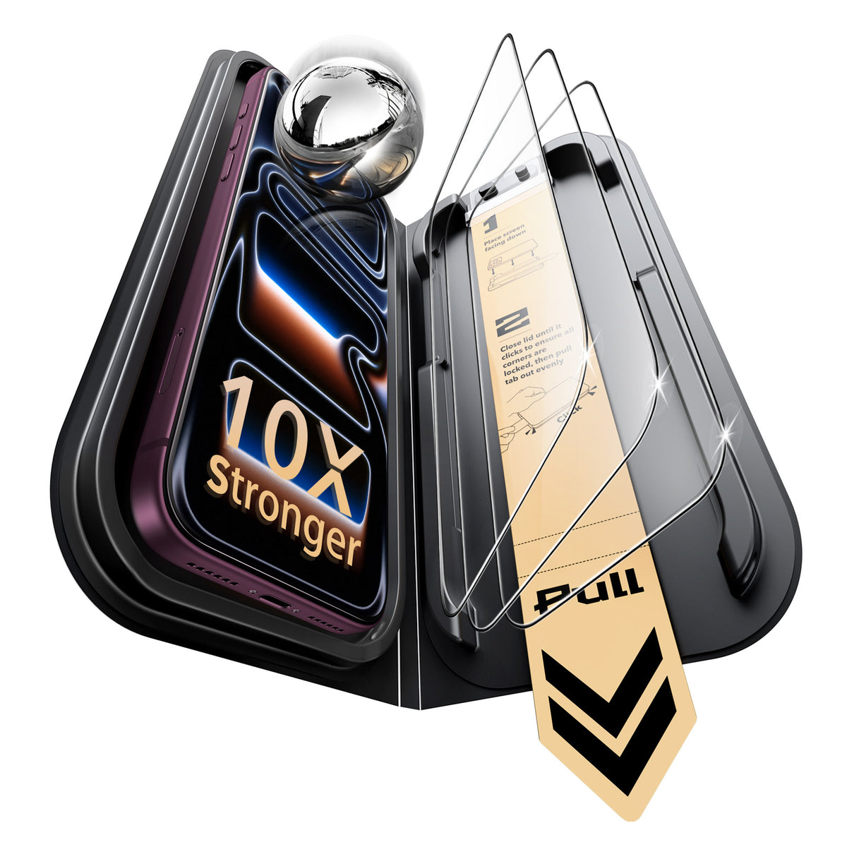 iPhone 18 Pro用 UltraFit Armorite® Proスクリーン保護フィルム - 3枚セット  Product type