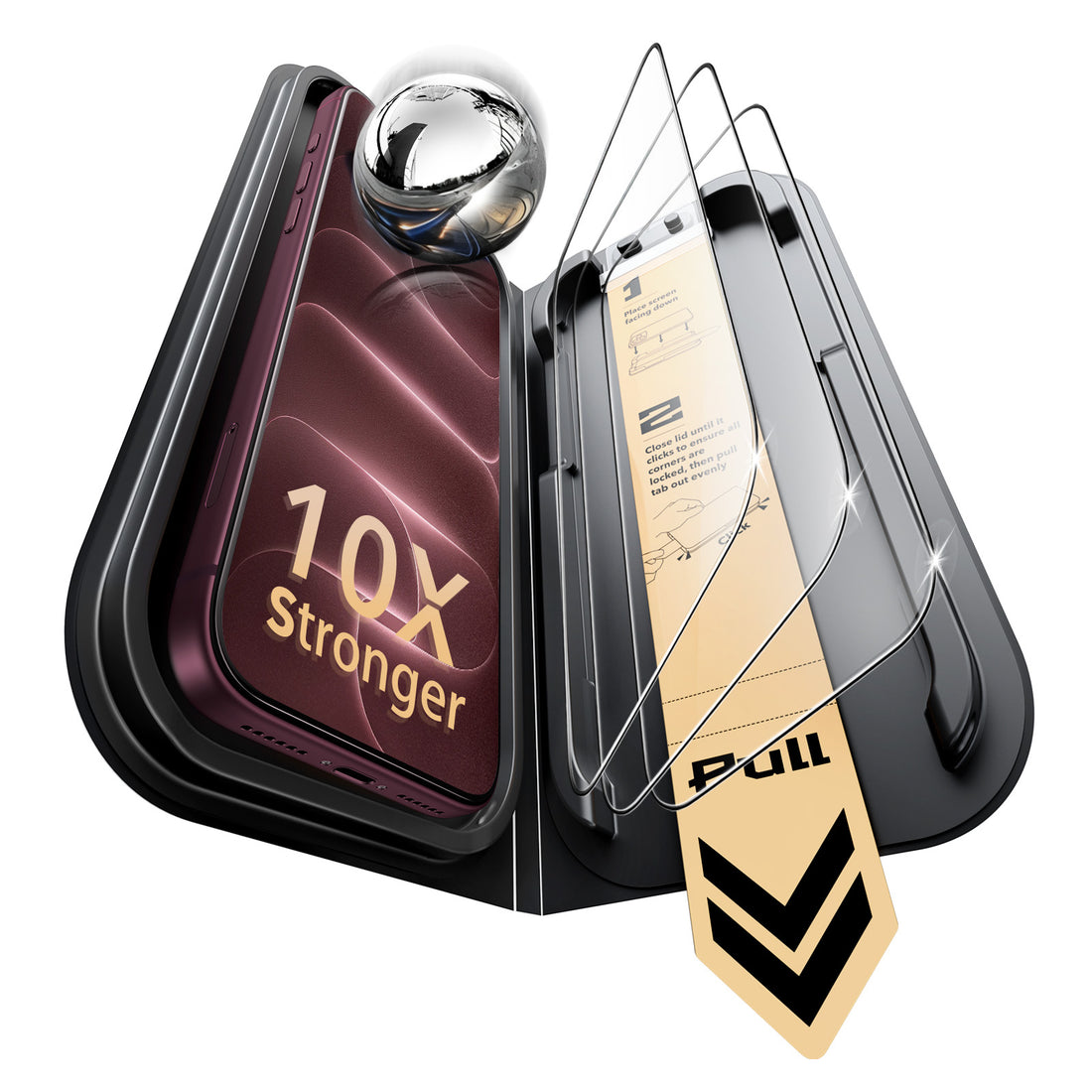 iPhone 18 Pro用 UltraFit Armorite® Proスクリーン保護フィルム - 3枚セット  Product type