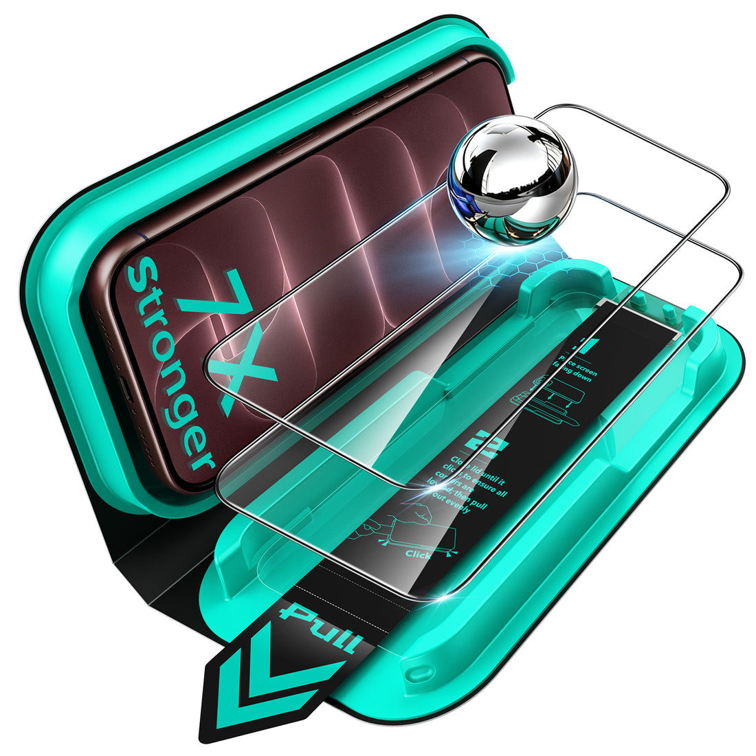 iPhone 18 Pro Max用 UltraFit Armorite®スクリーン保護フィルム - 2枚セット  Product type