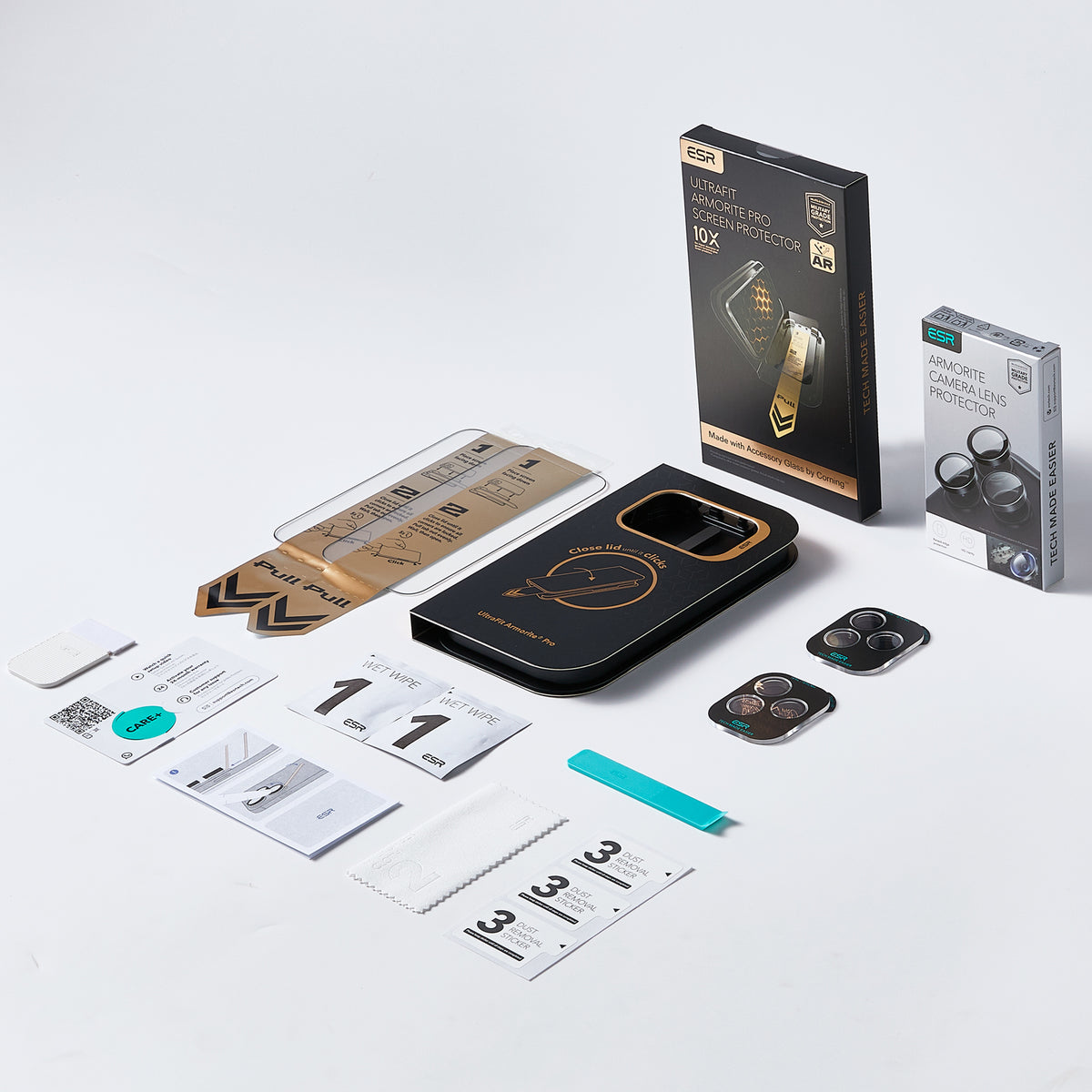 iPhone 18 Pro Bundle UltraFit Armorite® Pro Screen Protector and Camera Lens Protector - 2-Pack + 2 Sets  Product type