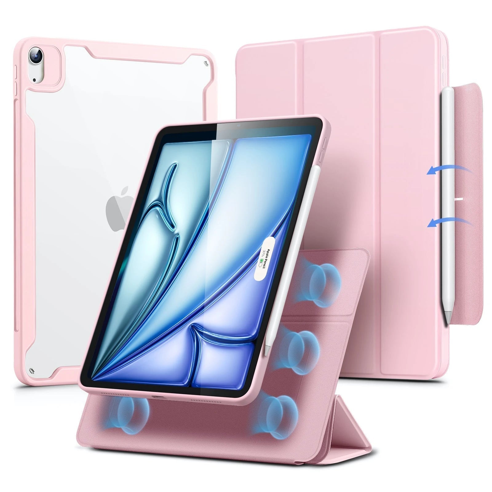 iPad Air 11ʺ (2024), Air 10.9ʺ (5th/4th Gen) Rebound Hybrid Case 360 - Pink  Product type