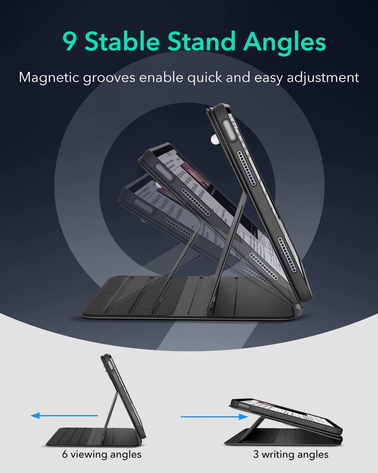 iPad Air 13" (2025) Shift Magnetic Case - Titanium  Product type