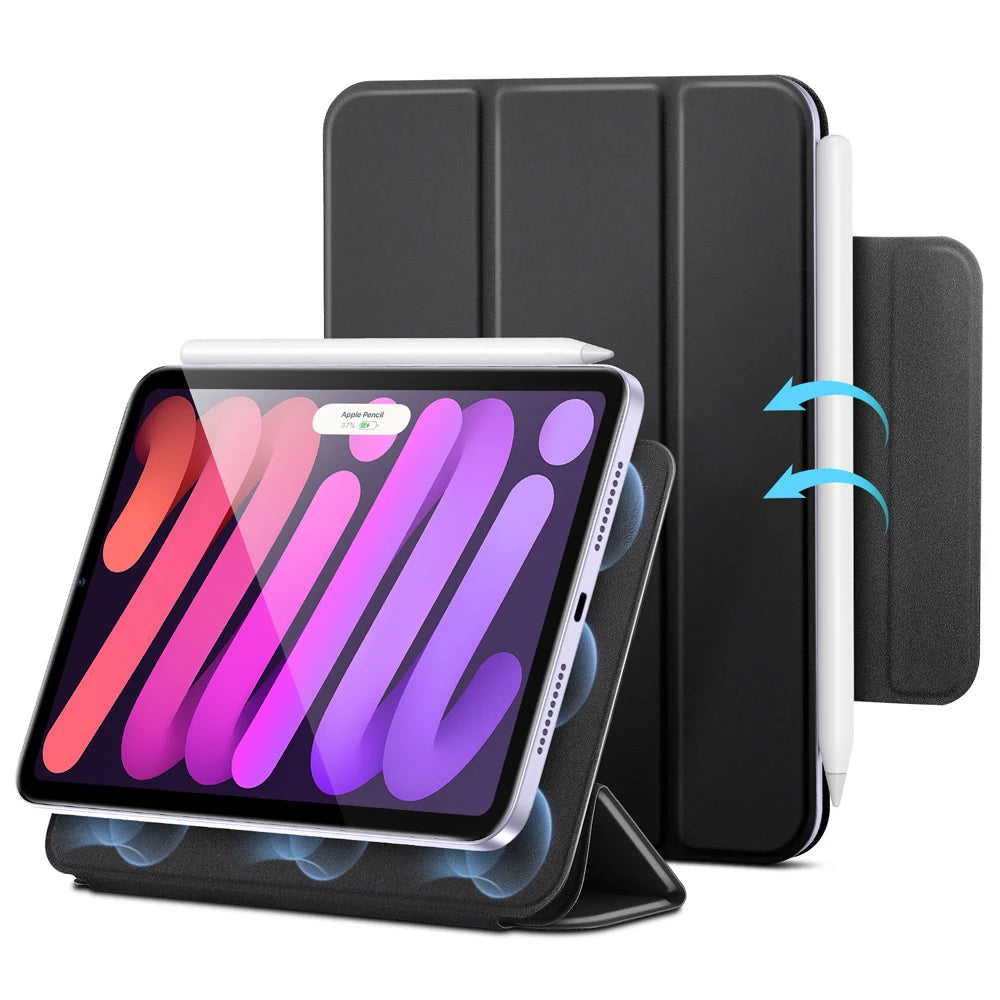 iPad mini 7/mini 6 Rebound Magnetic Case - Black  Product type