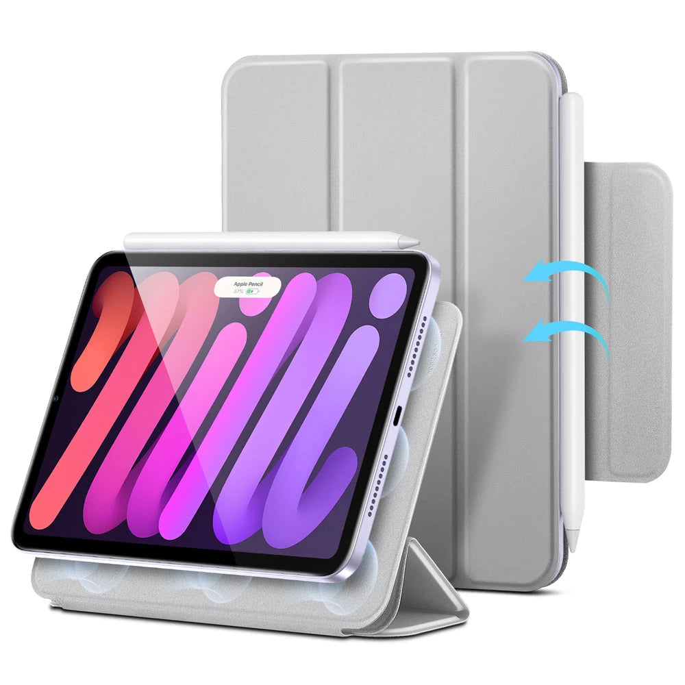 iPad mini 7/mini 6 Rebound Magnetic Case - Gray  Product type