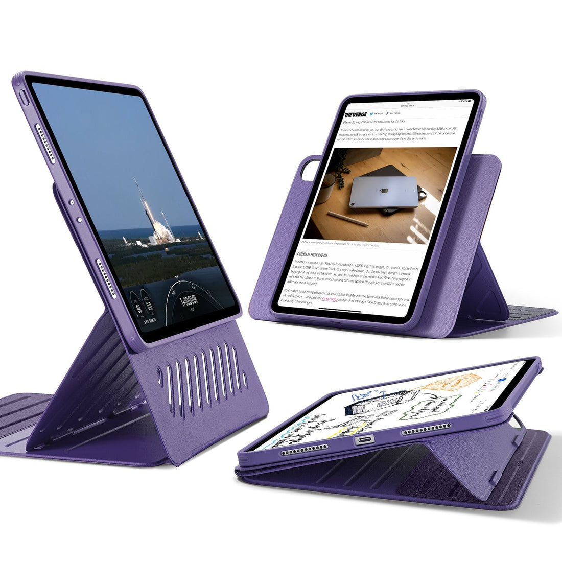 iPad Pro 12.9″ (2022/2021) Shift Magnetic Case - Purple  Product type
