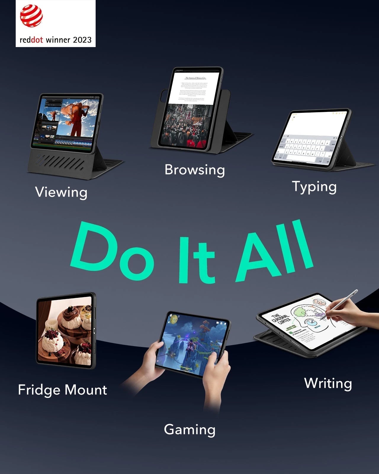 iPad Pro 13ʺ (2024) Shift Magnetic Case - Brown  Product type