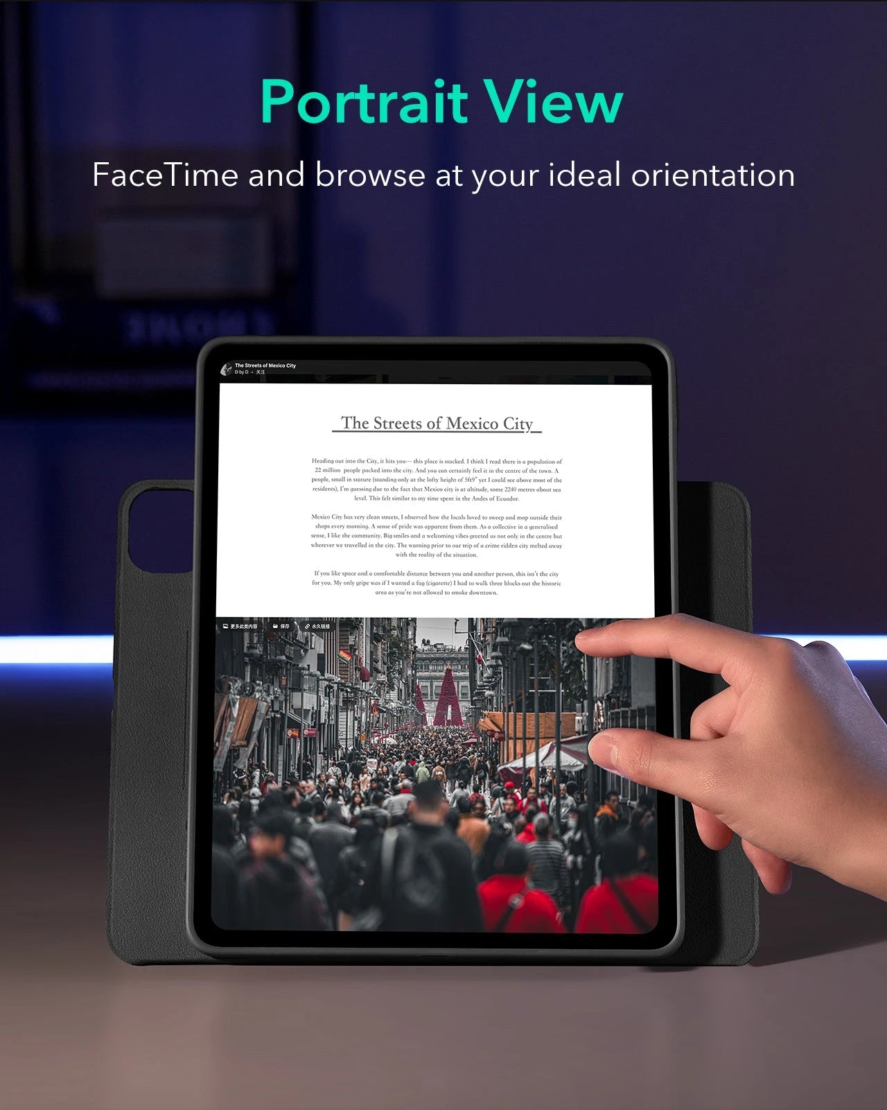 iPad Pro 13ʺ (2024) Shift Magnetic Case - Brown  Product type