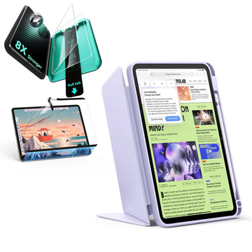 iPad 11" (A16, 2025) Flip Transformation Bundle - Light Purple  Product type
