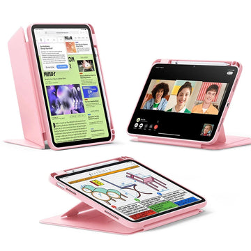 iPad 10th Generation Flip Magnetic Case with Pencil Holder - Pink  Product type