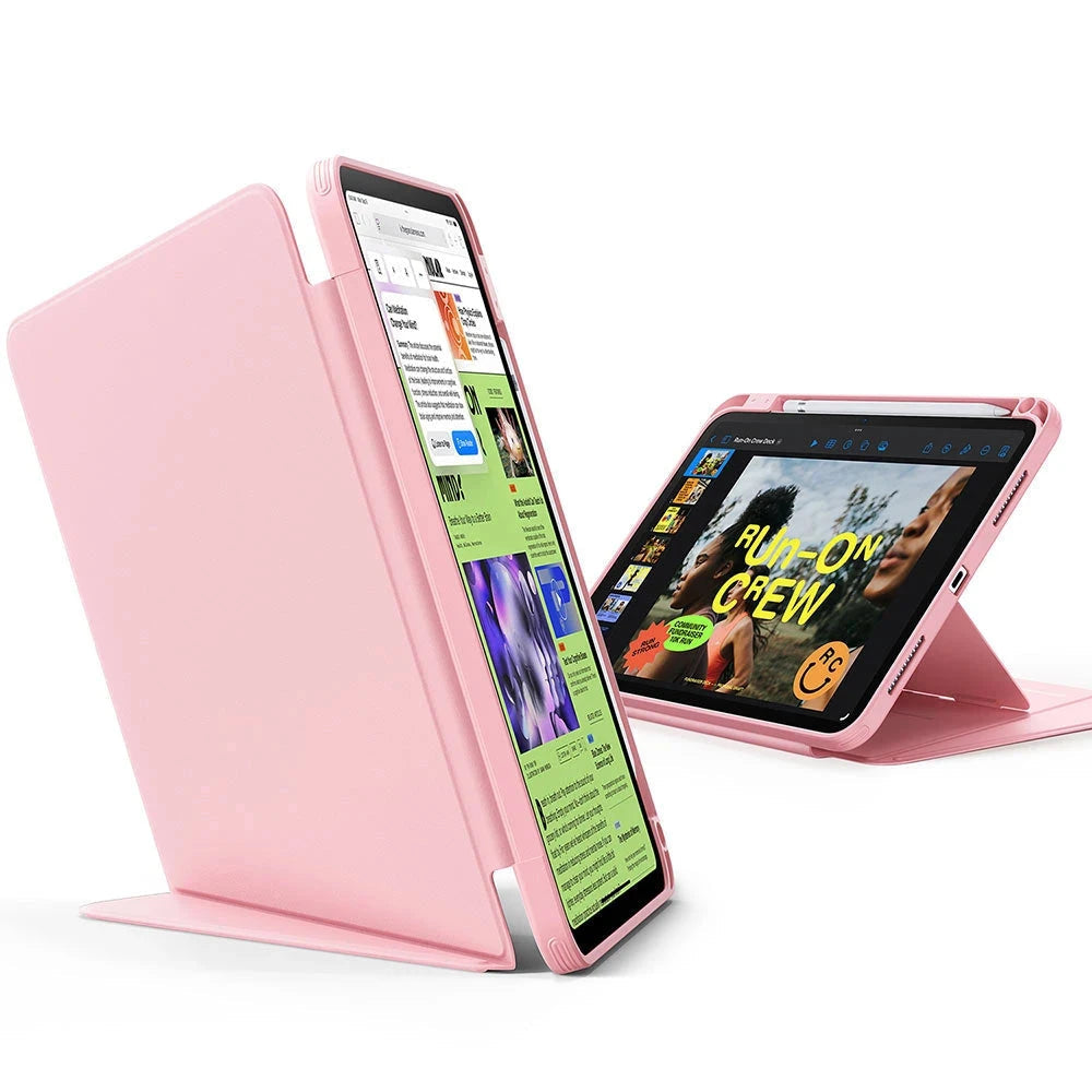 iPad 10th Generation Flip Magnetic Case with Pencil Holder - Pink  Product type