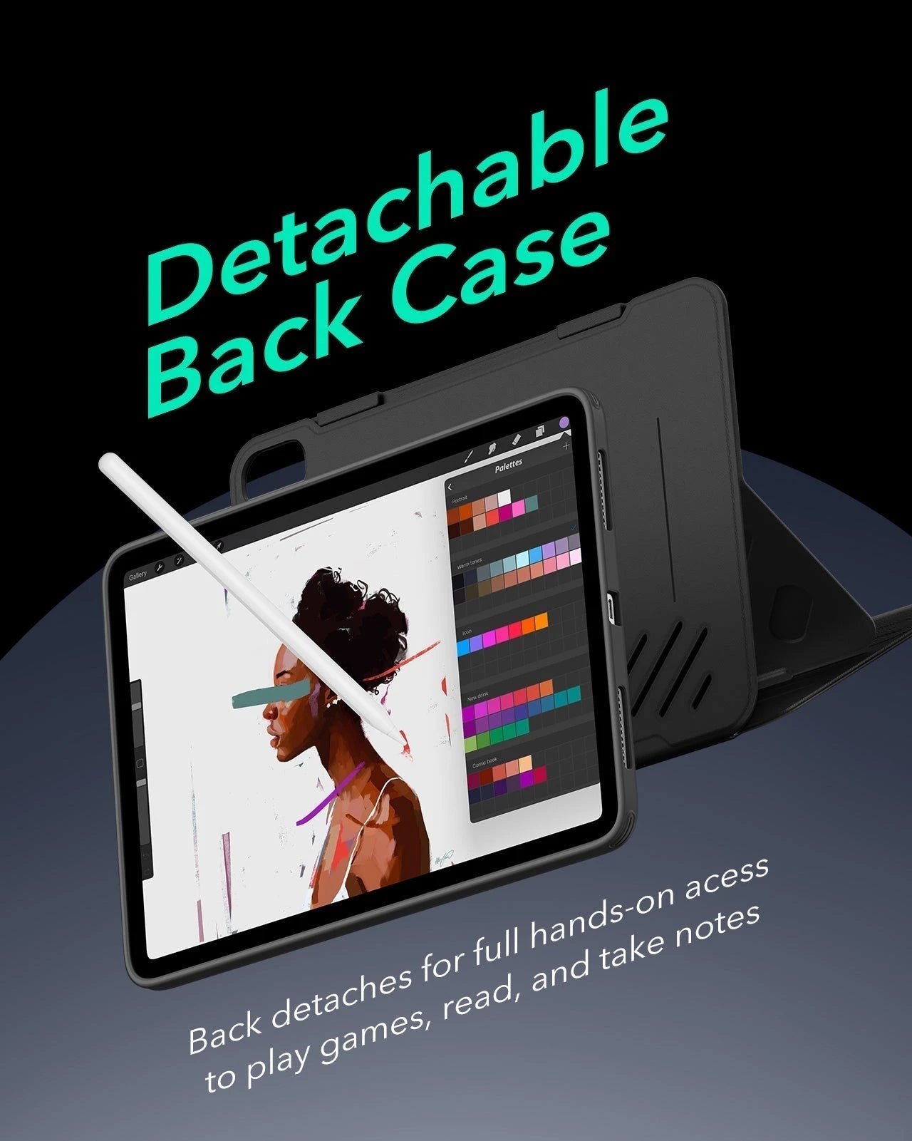 iPad Air 11" (2025) Shift Magnetic Case - Brown  Product type