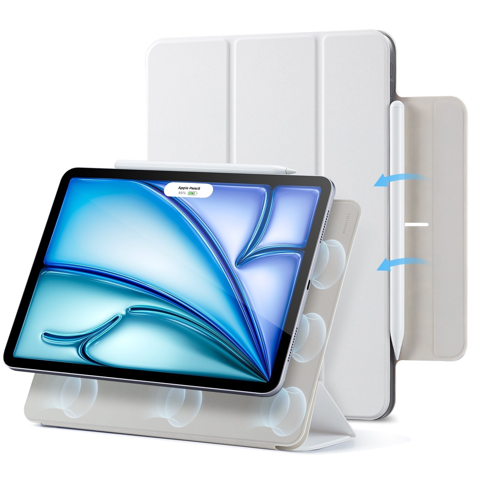 iPad Air M2 11インチ 128GB＋純正ケース iPad Air 11 (M3/M2) ケース & キーボード | 軽量・耐衝撃・ESR公式