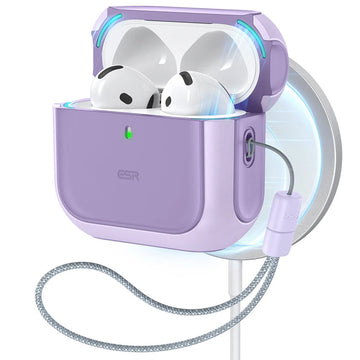 AirPods 4 Orbit Hybrid Case (HaloLock) - Purple  Product type