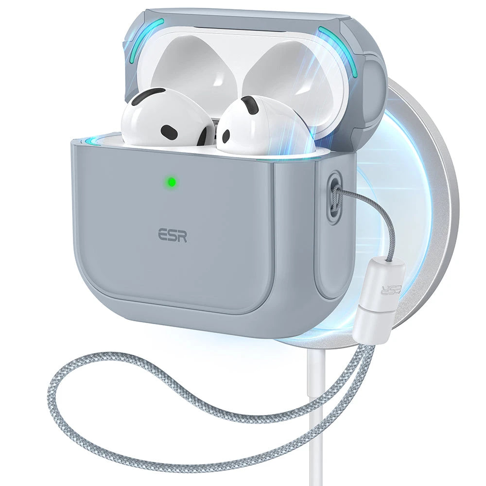 AirPods 4 Orbit Hybrid Case (HaloLock) - Gray  Product type