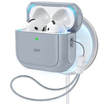 AirPods 4 Orbit Hybrid Case (HaloLock) - Gray  Product type