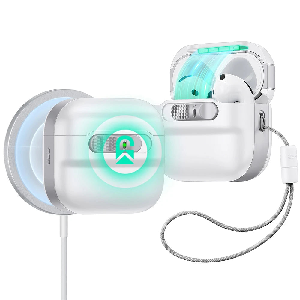 AirPods 4 Pulse FlickLock Case (HaloLock) - White  Product type