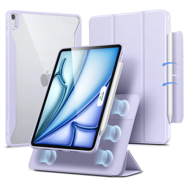 iPad Air 11 インチ　ライトバイオレット　純正カバー　新品　未開封 iPad Air 11インチ用ケース（2025）着脱可能なマグネットカバー付き