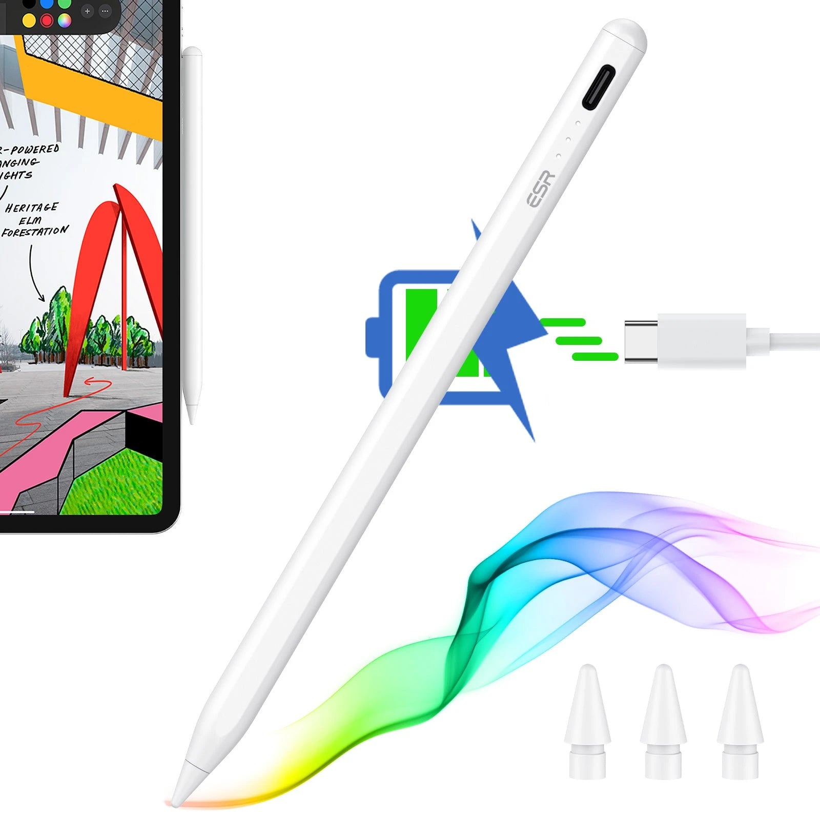 Digital Pencil for iPad - White  Product type